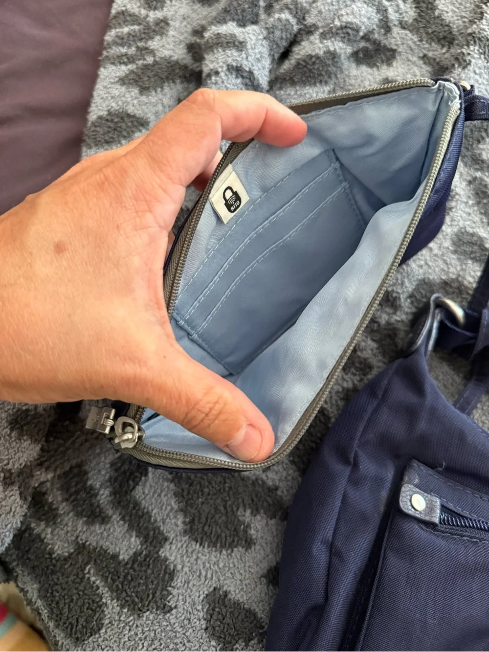 Baggallini Navy Blue Crossbody Bag